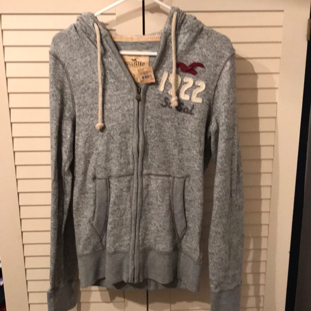 Men’s size S Hollister grey sweatshirt